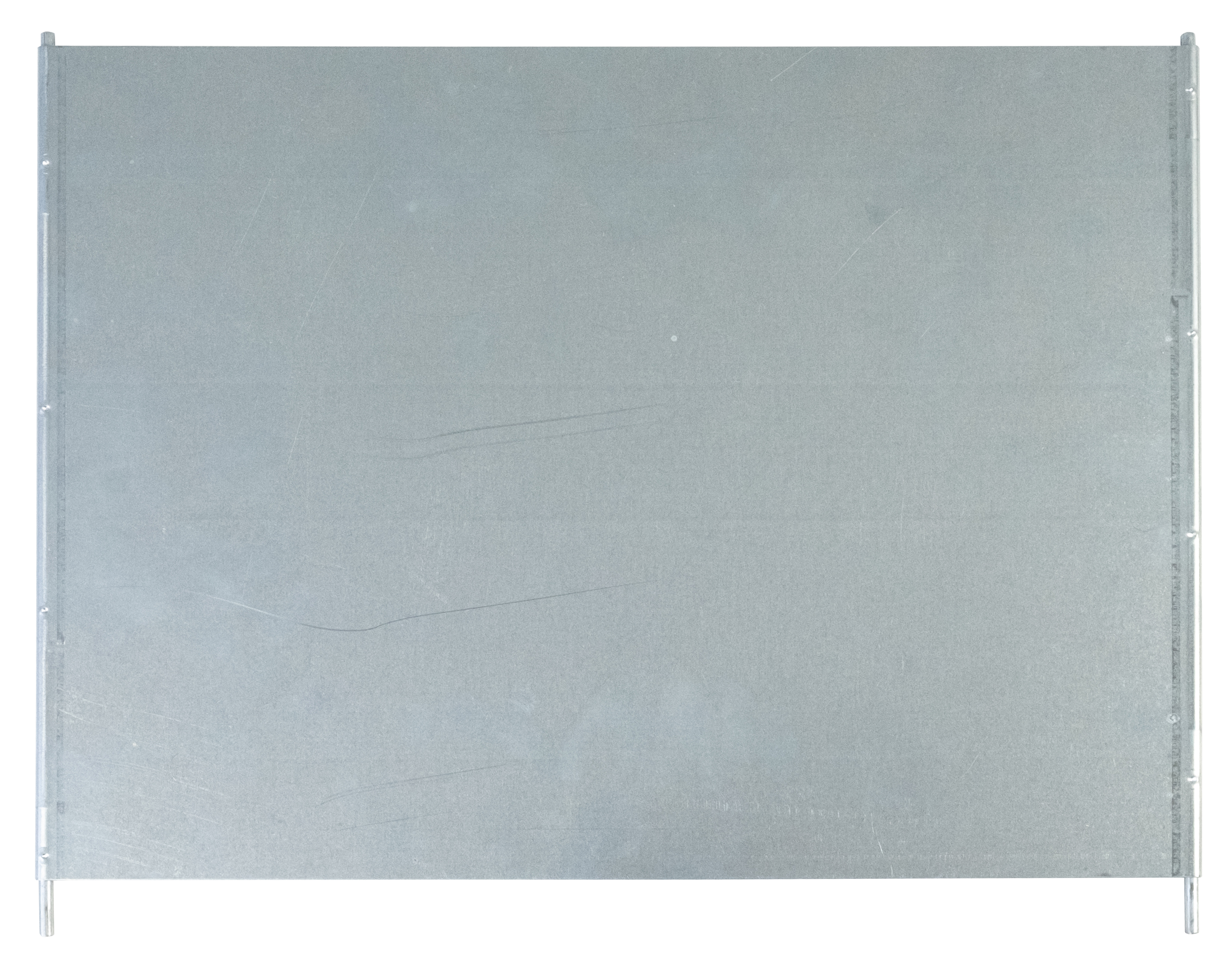 Stecktrennblech, 500 x 390 mm (T x H), verzinkt für MULTIplus150-Fachböden