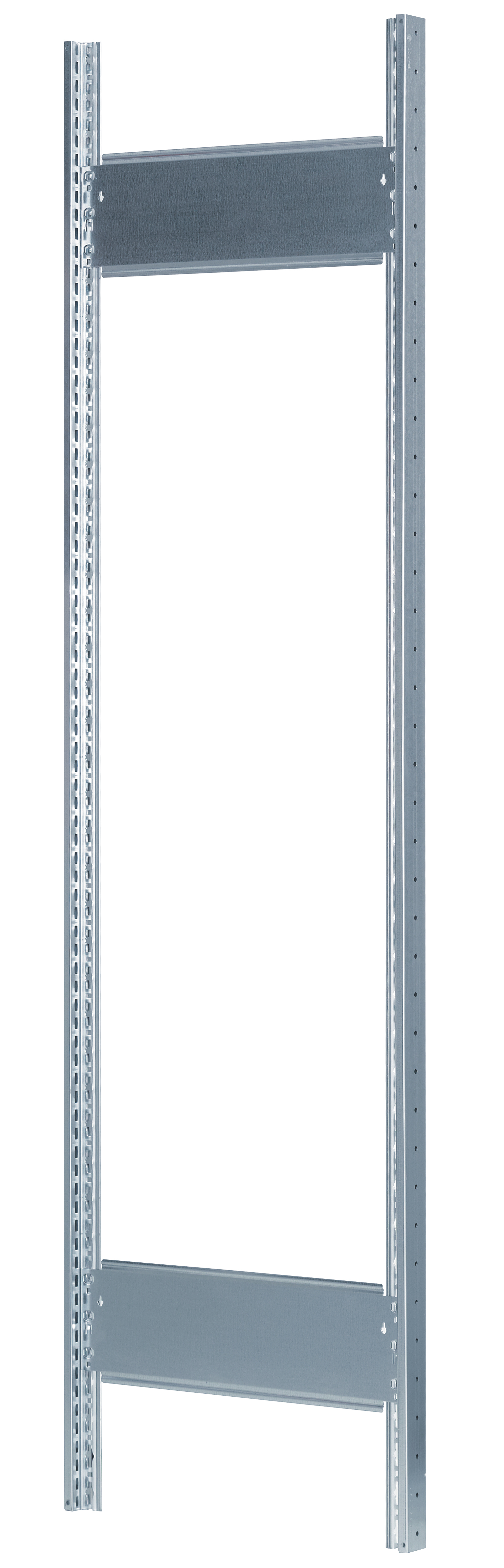 MULTIplus T-Profil-Rahmen 2300x300 mm, verzinkt, 2 Tiefenriegel, unmontiert