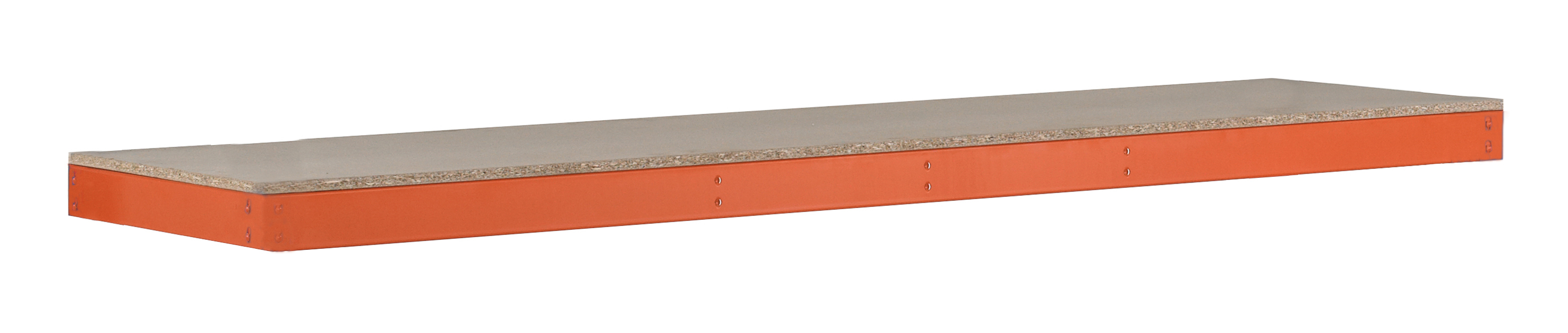 Zusatzebene mit Spanplatten, Z1, 1841 x 926 mm, orange/verzinkt, Fachlast 720 kg