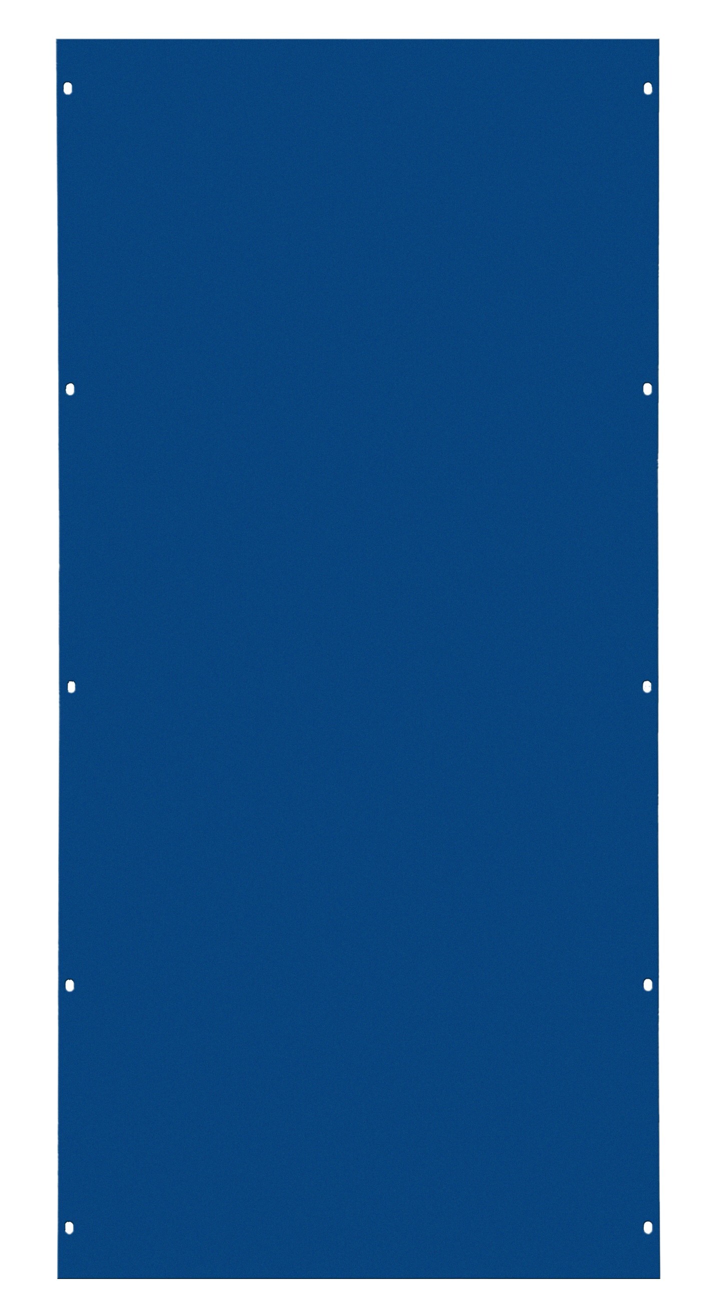 Vollblech-Seitenwand 1300 x 600 mm (H x T), RAL 5010 enzianblau, MULTIplus