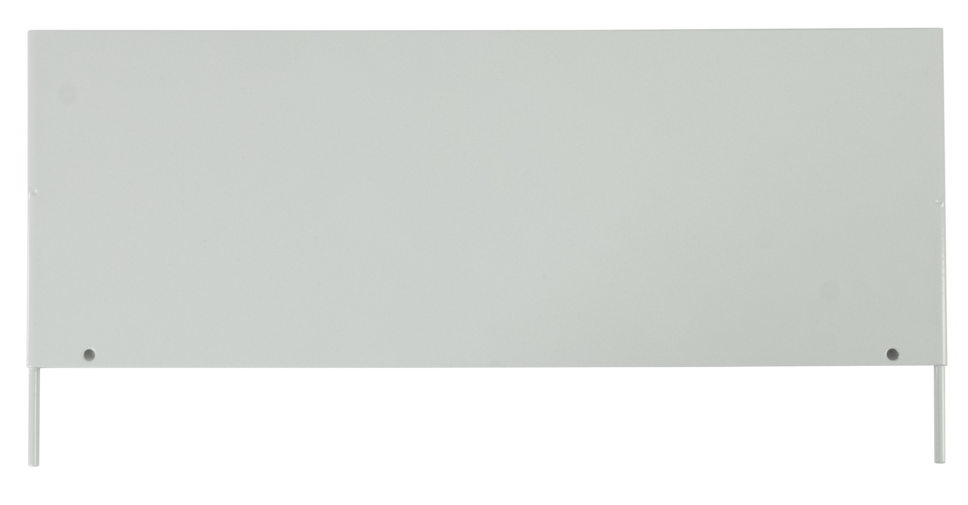 Stecktrennblech freistehend, 300 x 140 mm (T x H), RAL 7035 lichtgrau für MULTIplus250- und MULTIplus330-Fachböden